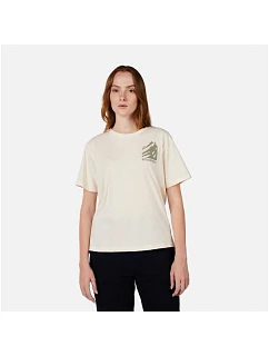 Dámské tričko ROSSIGNOL W Waterfall Relax Tee, bílé