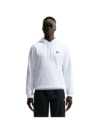 Pánská mikina Nike Club BB, bílá, FN3859, velikost 100 XL Pánská mikina Nike Club BB, bílá, FN3859, velikost 100 XL