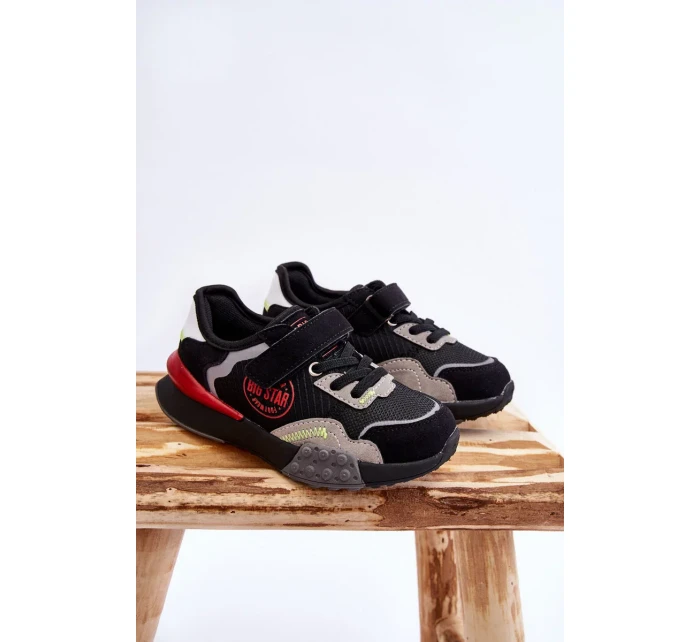 Dětské tenisky Memory Foam System Big Star LL374224 Černá Dětské tenisky Memory Foam System Big Star LL374224 Černá