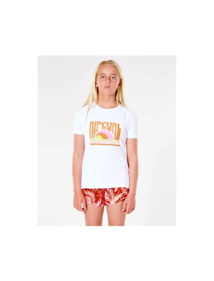 RIP CURL Surf Revival Tričko - Dívka - Bílé