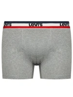 Pánské boxerky 3Pack 37149-0544 black/grey - Levi's