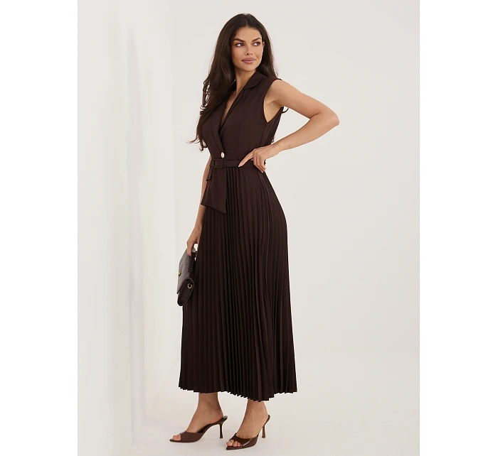 Šaty IT SK 21558.03 tmavě hnědé