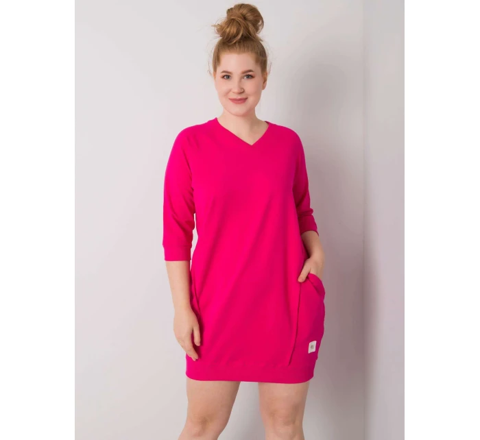 Šaty RV SK 6847.59P fuchsiová