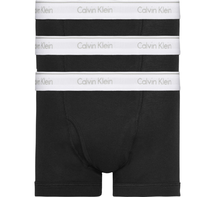 Pánské trenky 3 Pack Trunks Cotton Classics 000NB1893A001 černá - Calvin Klein