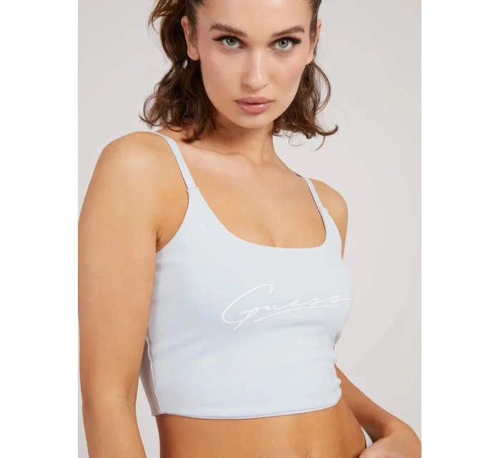 Dámský crop top O1BA10KASI1 - G707- Mint - Guess