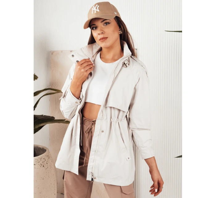 Dámská bunda parka TILAN bílá FashionStreet TY4274 Dámská bunda parka TILAN bílá FashionStreet TY4274