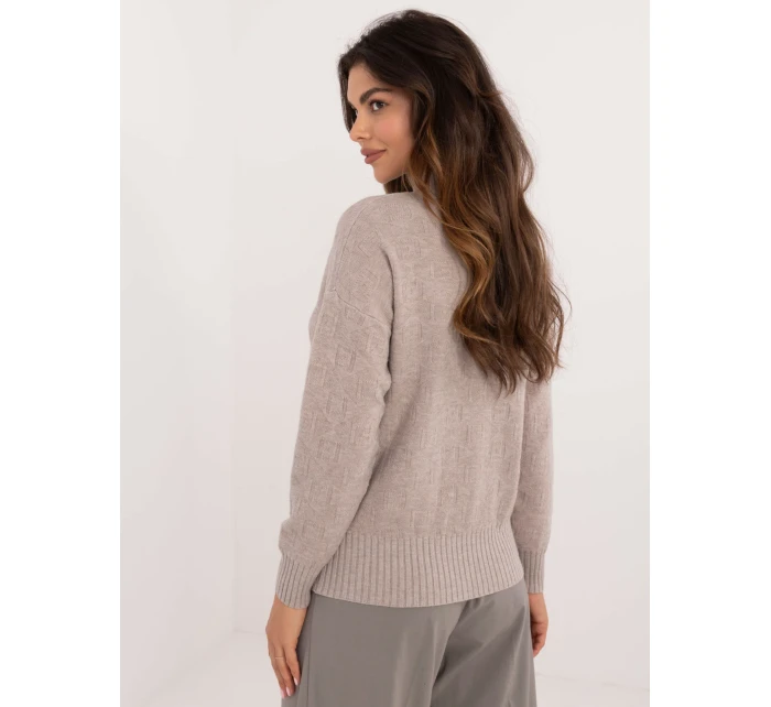 Jumper AT SW 2339.54 béžový Jumper AT SW 2339.54 béžový