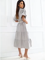 Sukienka MI SK 92950.81 ciemny bezowy Sukienka MI SK 92950.81 ciemny bezowy