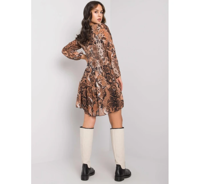 Šaty WN SK 2311 2.76 světle hnědá