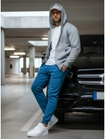 Pánské modré tepláky Dstreet model 21964544 - FashionStreet Pánské modré tepláky Dstreet model 21964544 - FashionStreet