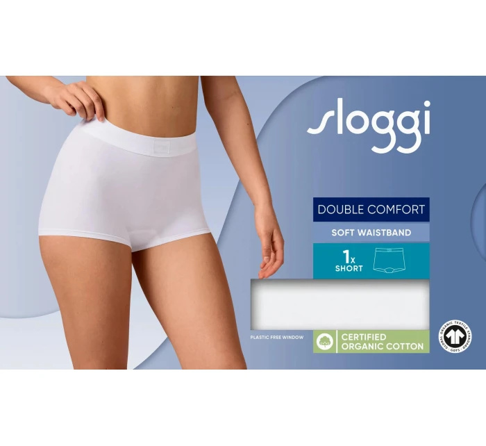 sloggi Double Comfort T Short - WHITE - SLOGGI WHITE - SLOGGI