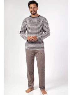 Pyžamo Regina 467 long/r 2XL Z24/25 pánské