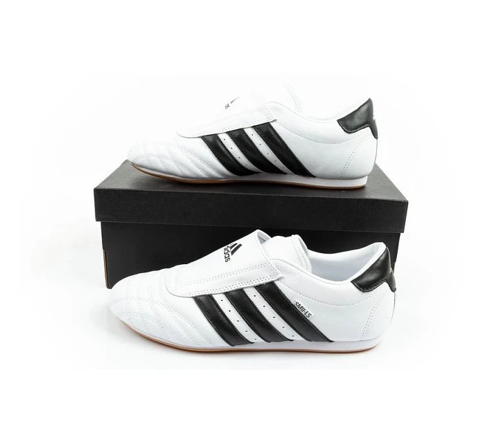 Adidas dámská sportovní obuv Taekwondo white slip-on leather dámské