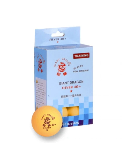 SMJ Silver Star pingpongový míček 6 ks 8341