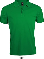 SOL'S Prime Men Pánské piqué polo z těžké bavlny 25.0571 kelly green