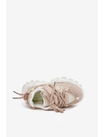 Sportovní boty sneakers dětské béžové model 21700447 - Boto Sportovní boty sneakers dětské béžové model 21700447 - Boto