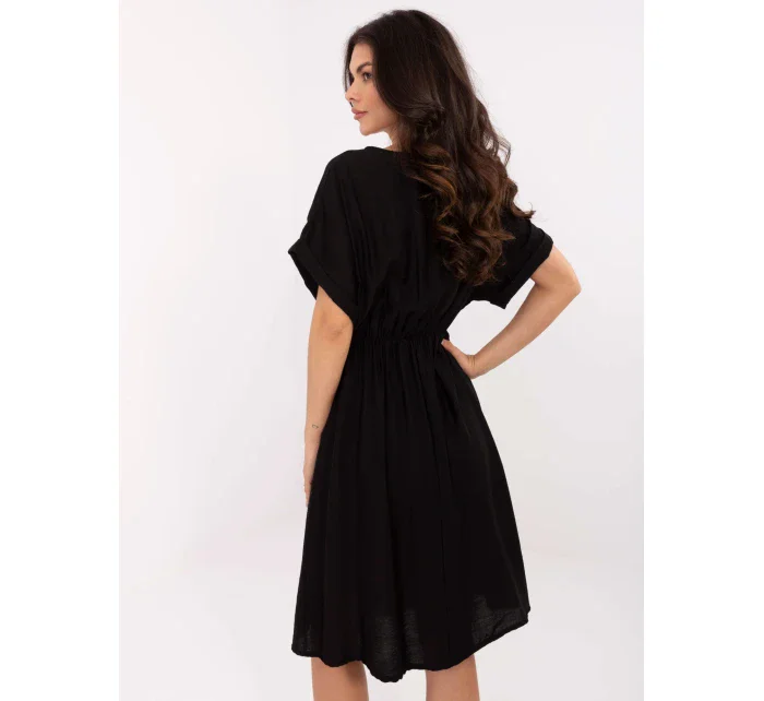 MI SK šaty A63751.67 černá MI SK šaty A63751.67 černá