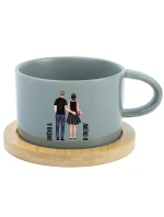 Personalizovaný keramický hrníček Makronka s párem Personalizovaný keramický hrníček Makronka s párem