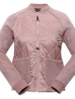 Dámská prošívaná bunda nax NAX OKEGA pale mauve