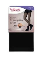 Dámské teplé punčochové kalhoty 50 DEN WARM & TRANSPARENT 50 DEN - BELLINDA - černá Dámské teplé punčochové kalhoty 50 DEN WARM & TRANSPARENT 50 DEN - BELLINDA - černá