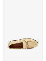 Dámské mokasíny s ozdobným detailem Žluté Rosynne Dámské mokasíny s ozdobným detailem Žluté Rosynne