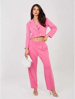 Spodnie dresowe IT DR model 22067026 ciemny różowy - FPrice