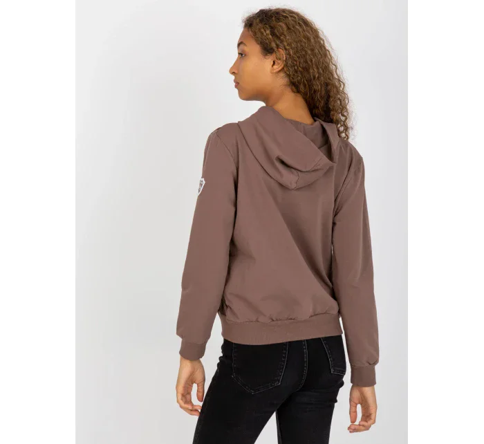 Dámská mikina RV BL 8226.11X hnědá Dámská mikina RV BL 8226.11X hnědá