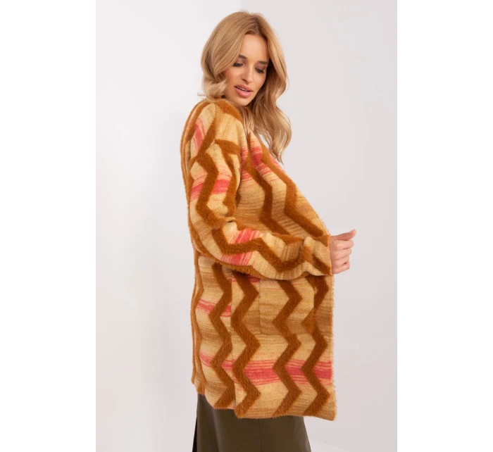 Svetr na zapínání model 188850 AT Svetr na zapínání model 188850 AT