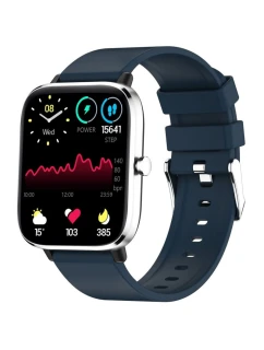 GIEWONT Dynamic SmartCall Smartwatch GW230-4 - Stříbrná/Hluboký oceán