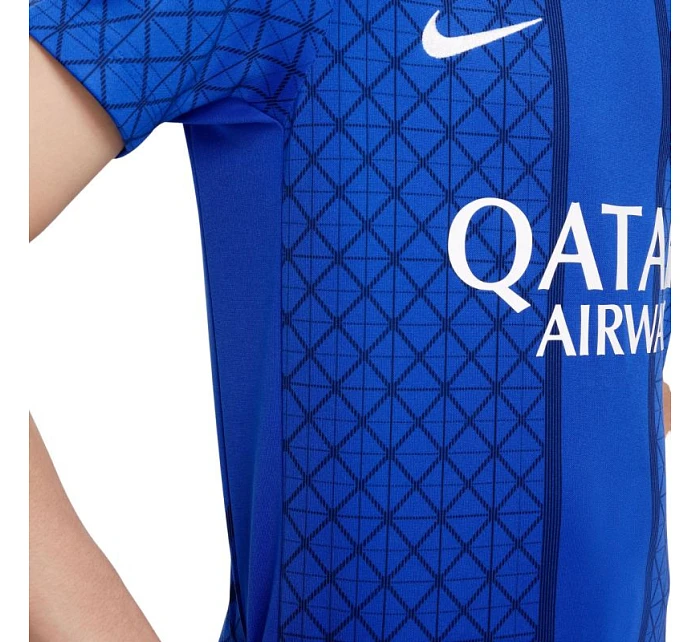 PSG Academy Pro Home dětské tričko modré model 22054329 - NIKE PSG Academy Pro Home dětské tričko modré model 22054329 - NIKE