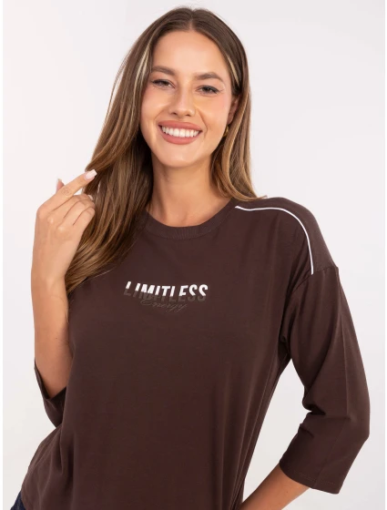 Halenka RV BZ A826.89 tmavě hnědá Halenka RV BZ A826.89 tmavě hnědá