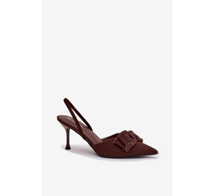 Sandály na podpatku  model 224468 Step in style