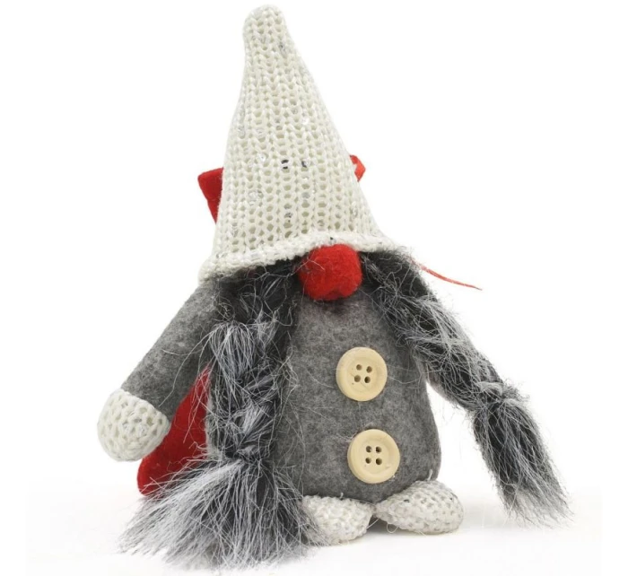 Dekorativní marshmallow s dárkovým sáčkem 15CM tmavě šedé dětské