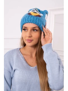 Dámská čepice  tyrkysová model 18751611 - K-Fashion