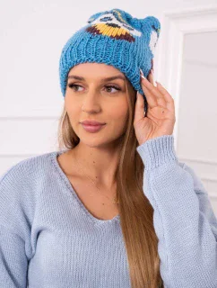 Dámská čepice  tyrkysová model 18751611 - K-Fashion