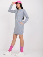 Šaty AP SK A 006.73 šedá Šaty AP SK A 006.73 šedá