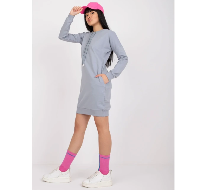 Šaty AP SK A 006.73 šedá Šaty AP SK A 006.73 šedá