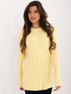 Jumper AT SW 2343.88 světle žlutý