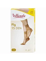 Dámské model 21124954 ponožky FLY SOCKS 15 DEN Almond - Bellinda