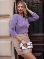 Dámský svetr DIDI lila FashionStreet MY1593