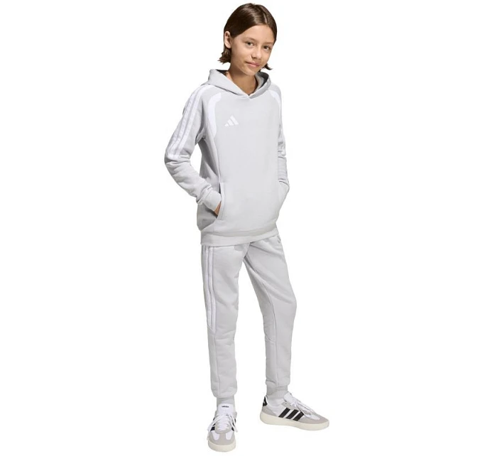 Dětské kalhoty adidas Tiro 26 League Sweat šedé JY9672 Dětské kalhoty adidas Tiro 26 League Sweat šedé JY9672