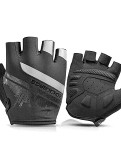 Cyklistické rukavice Rockbros S247 XXL - černé