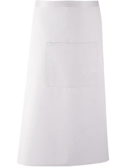 Premier PR 158 Zástěra do pasu dlouhá "Colours" 39.0158 white