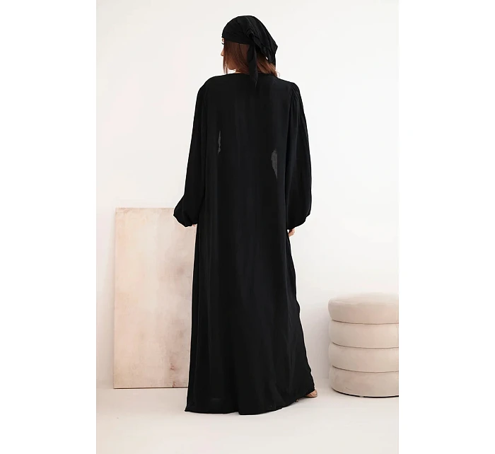 Dámský viskózový model 22084825 komplet v boho stylu černý - K-Fashion Dámský viskózový model 22084825 komplet v boho stylu černý - K-Fashion