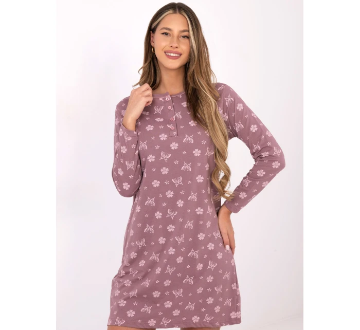 Koszula DU KN FP ciemny różowy model 21800522 - FPrice Koszula DU KN FP ciemny różowy model 21800522 - FPrice