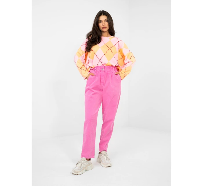 MI kalhoty SP 2689.47 tmavě růžové MI kalhoty SP 2689.47 tmavě růžové