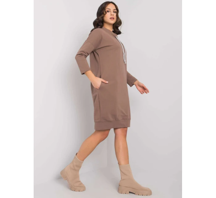 Šaty RV SK 4597 1.97 hnědá