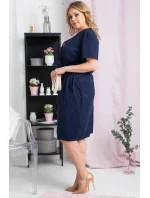 Dámské šaty model 18587035 modré - Karko