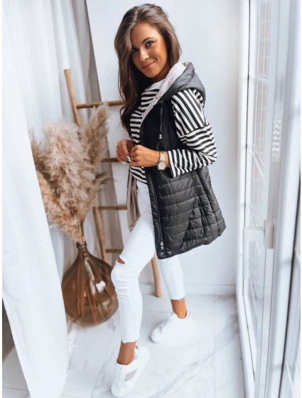 Dámská vesta černá Dstreet model 21967831 - FashionStreet