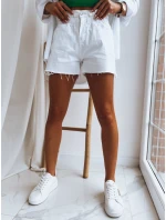 Dámské džínové šortky CHLOE white FashionStreet SY0296